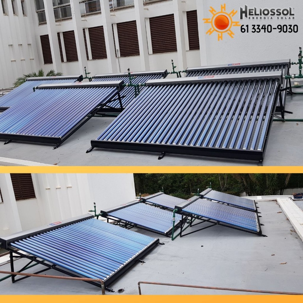  DIFEREN&Ccedil;A DO TUBO A V&Aacute;CUO PARA O COLETOR CONVENCIONAL&nbsp;&nbsp;